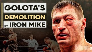 How Mike Tyson BURIED the Polish Giants Career [upl. by Aicinet993]