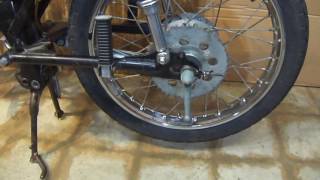 1972 Honda CL100 Suitcase Cycle Frame [upl. by Ahsatak767]