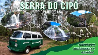 Serra do Cipó  Cachoeira das Andorinhas Tombador e Gaviões [upl. by Guibert]