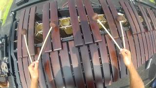 Cavaliers Marimba Cam  Erick Eckstrom [upl. by Fritzie]