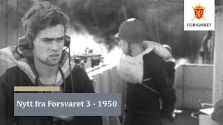 Nytt fra Forsvaret 3  1950 [upl. by Anailuig257]