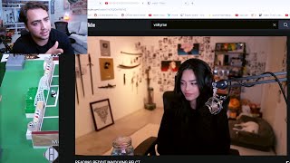 Mizkif Calls Valkyrae and Makes Her End Stream [upl. by Lu351]