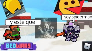 BEDWARS con MEMESMOMENTOS DIVERIDOS CON ARACHNE [upl. by Jeralee]