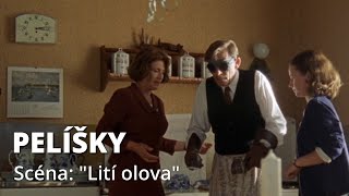 Pelíšky  Scéna quotLití olovaquot HD [upl. by Atinuahs68]