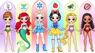 What Happen if Disney Princess Get New Fashion [upl. by Ecnarf]