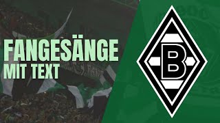 Borussia Mönchengladbach  Fangesänge mit Text [upl. by Enelrahc]