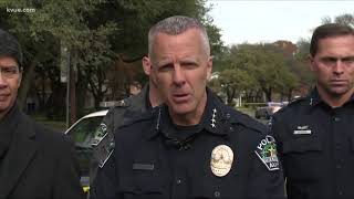 Second officerinvolved shooting in 3 days in Austin [upl. by Kcirdneh]