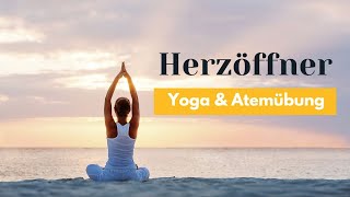 Stärke dein Herz mit diesem Yogaflow 13 Minuten  Atemtechnik amp Yoga für das Herzchakra [upl. by Anide336]