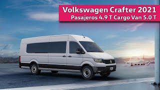 Volkswagen Crafter Pasajeros 2021 49 T y Cargo Van 50 T Entrega inmediata [upl. by Hubble]