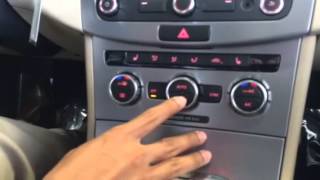 How to set the Climatronic system on a Volkswagen [upl. by Atalie]