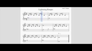 Lightning Ranger  John W Schaum Piano Course Pre A [upl. by Nnyre]