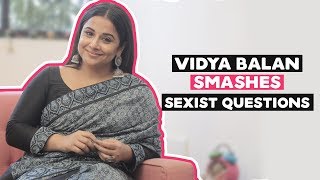 Vidya Balan Smashes These Sexist Questions  Tumhari Sulu  MissMalini [upl. by Ardnasxela]