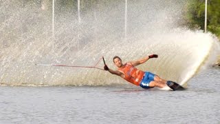 Awesome Pro Mens Slalom Final  IWWF Ski Worlds Mexico 2015 [upl. by Ataymik271]