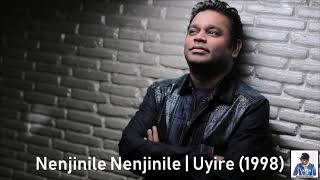 Nenjinile Nenjinile  Uyire 1998  AR Rahman HD [upl. by Touber]