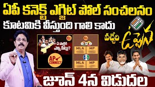 AP CONNECT EXIT POLLS Sensational Updates On AP Elections 2024  Chandrababu  Jagan  Pawan Kalyan [upl. by Jenness816]