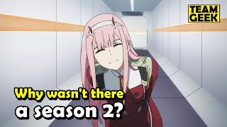 Why Darling in the Franxx DIDNT HAVE A SEASON 2 [upl. by Eelak]