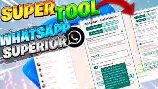 SUPER TOOL Envios Masivos desde WhasApp  POTENCIA WhatsApp en UN CLIC [upl. by Charil679]