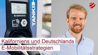 Neue Studie vergleicht Kaliforniens und Deutschlands EMobilitätsstrategien  EMobilität [upl. by Andi]