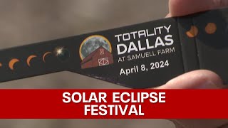 2024 Eclipse City of Dallas hosting threeday solar eclipse festival [upl. by Royce]