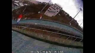 International Drone Sports Competition 2016  Slalom Racing  MinChan Kim [upl. by Akeimat]