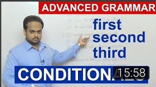 conditionals first second third Advanced English Grammar [upl. by Ttik]