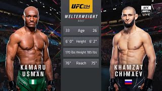 🔴 UFC 294 Kamaru Usman vs Khamzat Chimaev  Full Fight amp Highlights  Middleweight Bout [upl. by Yelsha]