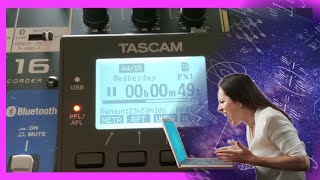 Tascam Model 16 Demystified  Simultaneous DAW Recording [upl. by Jerman]