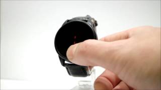 Red Darkness Touch Screen LED Watch [upl. by Eelreveb801]