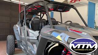 Motomania cln sistema de sonido y accesorios para polaris rzr turbo S 4 [upl. by Ahsatniuq368]