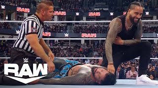 Jimmy Uso Betrays Jey Uso During Title Match vs Gunther  WWE Raw Highlights 21924  WWE on USA [upl. by Fiedler248]