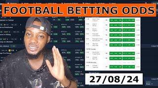 BEST Football Predictions for Today 2708  Expert Betting Tips amp Value Bets [upl. by Dee]