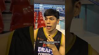 Former DLSU Green Archer Francis Escandor on joining the PBA Draft  OSOnTheSpot [upl. by Lalo148]