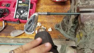 Golf Club head removal [upl. by Bor]