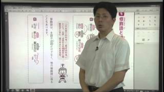 やさしくまるごと小学国語【動画49】文の組み立て主語・述語・修飾語4 [upl. by Phaidra]