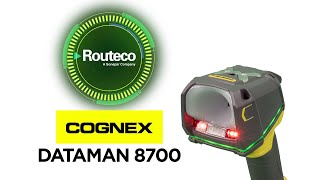 Cognex Dataman 8700 Rugged Handheld Barcode Scanner Demonstration [upl. by Eniwtna]