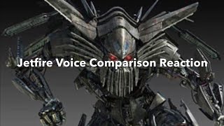 Jetfire Voice Comparison Reaction [upl. by Petty929]