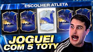 JOGUEI COM 5 TOTY NO DRAFT DO BANQUETA E TIVE UM FINAL INESPERADO [upl. by Youngran]