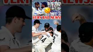 India VERY BAD NewsWTC Final Update 😥 NZ Creates HISTORY 🔥 India Vs New Zealand Test News [upl. by Esoryram548]