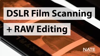 DSLR Film Scanning Guide  RAW Lightroom Editing [upl. by Nell417]