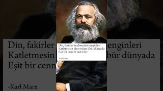 Karl Marx Din Fakirler ve zenginlerin eşitliği felsefe [upl. by Nevaed576]