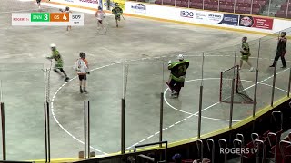 Ontario Series Lacrosse  Owen Sound North Stars [upl. by Zednanreh]