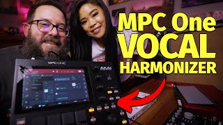 MPC 210 Vocal Harmonizer experiments with MPC One  Beat Making with Tefty amp Meems [upl. by Kassey]