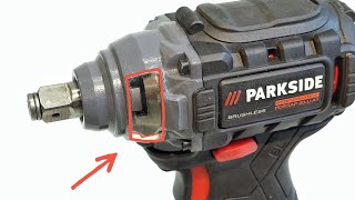 How it Works Impact Wrench Parkside Performance PDSSAP 20Li A1 at 960fps SloMo Video [upl. by Eednus]