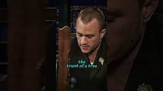 Heath Ledger demonstrates the Didgeridoo [upl. by Ravahs98]