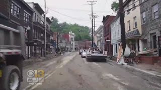 NWS Releases Rainfalls Totals For Ellicott City Flood [upl. by Tatianna]