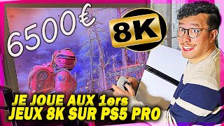 J’installe la PS5 Pro sur une télé 8K et je teste les 1ers jeux 8K aussi  7 300€ de matos [upl. by Suoicul]