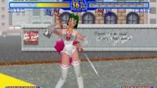 VS PLAY  Toh Shin Den URA  闘神伝 ＵＲＡ  Ellis vs Tracy [upl. by Atselec]