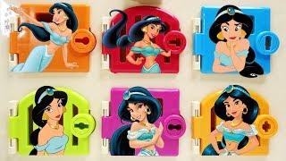 JASMINE Trapped Doors Disney Aladdin Princess Surprises [upl. by Cele]