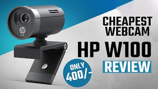 HP w100 Webcam  Budget Camera  Cheapest Webcam [upl. by Nosirb]