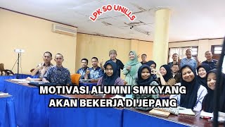 Motivasi alumni SMK yang akan bekerja di Jepang [upl. by Ellekim]